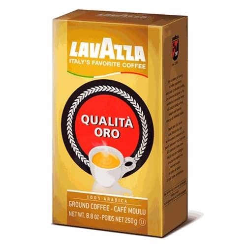 Кофе молотый в вакуумной упаковке LAVAZZA Qualita Oro INT 250 г