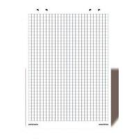 Блок для флипчарта, 58x83 см, клетка, 30 листов, 80 гр/м