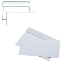 Конверт 110*220 силикон, Е65, 80 г/м, внутр.запечатка