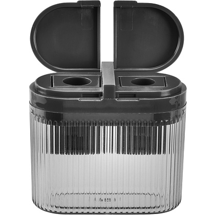 Точилка на 2 отверстия "Deli" ассорти