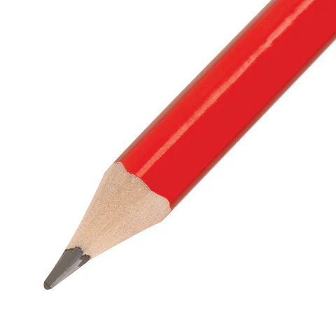 Карандаш простой с ластиком STAFF College HB трехгранный пластиковый корпус ассорти