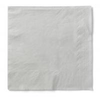 Салфетки бумажные Бик-пак 33x33 см двухслойные 200 штук в упаковке, белый