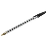 Ручка шариковая STAFF "Basic Budget BP-04", чёрная, 0,5 мм