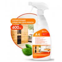 Средство д/мебели полирующее "Apartment Series А4" 600 мл, с триггером