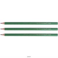 Карандаш простой Darvish HB шестигран. пластиковый, зелёный корпус