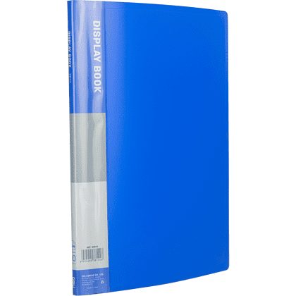 Папка на 10 карманов "Display Book" пласт., ассорти