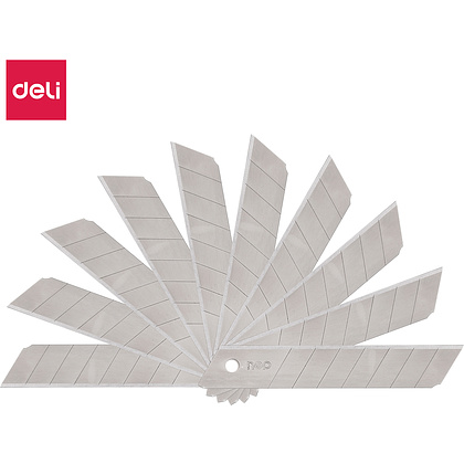 Лезвие для большого ножа "Deli Pro" 18 мм, 10 шт.