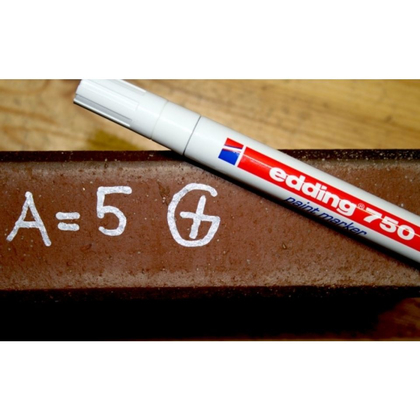 Маркер перм., на нитрокраске "750" серебристый