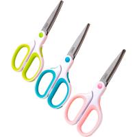 Ножницы 17,5 см "Deli 6054" ассорти