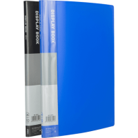 Папка на 10 карманов "Display Book" пласт., ассорти