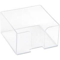 Бокс для бумажного блока 9*9*5 СТАММ прозрачный