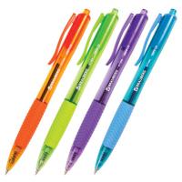 Ручка шариковая автоматическая BRAUBERG Fruity RD, синяя,142700