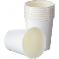 Стакан картонный 300мл, 1сл., 50шт/упак, цв.белый