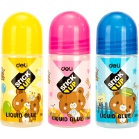 Клей бумажный Deli "Liquid Glue 7301А" 35 мл., жидкий, прозр.