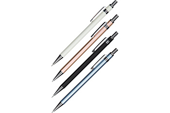 Карандаш автоматический "Deli S003" 0,5 мм., металл., ассорти