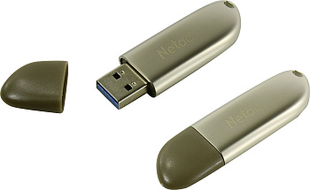 USB 2.0 флеш-накопитель 16GB, Netac U352 алюминиевый сплав