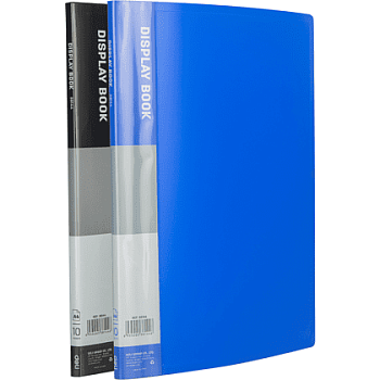 Папка c файлами Deli "Display Book" пласт., ассорти