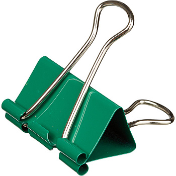 Зажим для бумаги цветной, ассорти