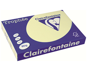 Бумага Clairefontaine Trophée A4 пастель 80 г/м2 500 листов