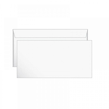 Конверт НМ Е65 (110*220мм), 0+0, силикон