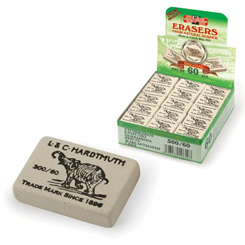 Ластик KOH-I-NOOR ELEPHAT прямоугол. 30*20 мм