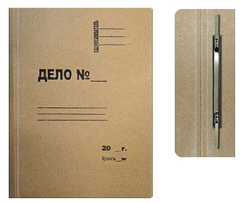 Папка скоросшиватель ДЕЛО 0,6 мм РБ