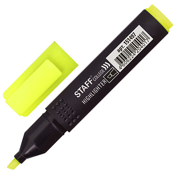 Маркер текстовый STAFF College "STICK HL-497", 1-4мм