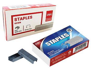 Скобы для степлера DELI 