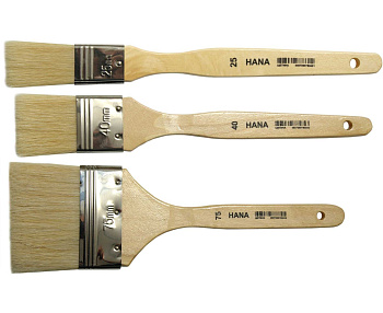 Кисть флейц волос щетина № 75 HANA