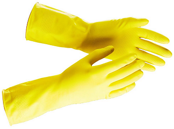 Перчатки хозяйственные из натурального латекса VILEDA Контракт