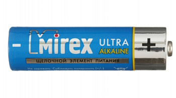 Батарейка  AA (LR06) Mirex щелочная 4 шт/уп