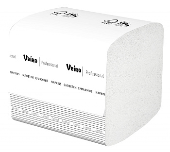 Салфетки бумажные VEIRO Professional Premium Z-сложения 250 листов в упаковке