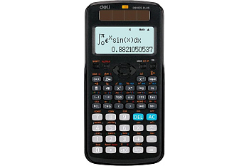 Калькулятор научный D991ES Deli Ultimate черный 417 функции