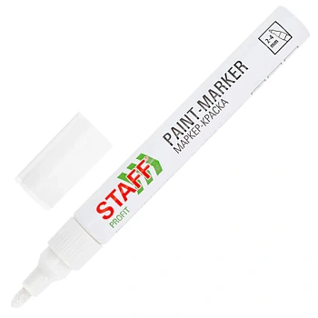Маркер-краска STAFF Profit (paint marker) лаковый 2-4 мм (нитро-основа)