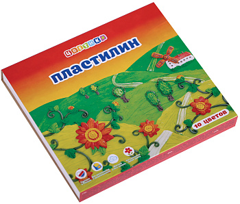 Набор пластилина детского Цветик