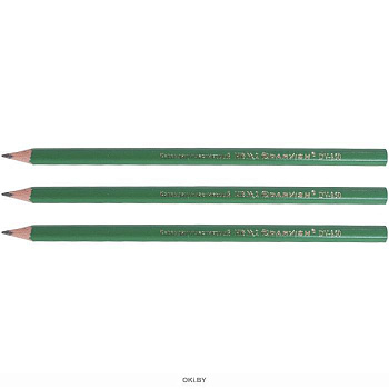 Карандаш простой Darvish HB шестигран. пластиковый, зелёный корпус