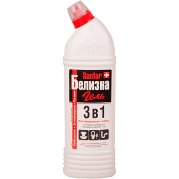 Средство чистящее универсальное "Sanfor Белизна 3в1", 700 мл