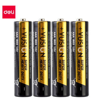 Батарейки AA 1,5V R6P 4 шт Deli