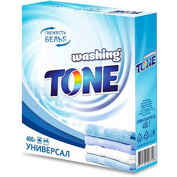 Порошок стиральный Washing Tone Универсал 400г автомат